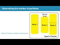 Determining the number of partitions