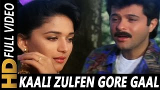 Kaali Zulfen Gore Gaal | Mohammed Aziz, Asha Bhosle | Pratikar Songs | Madhuri  Dixit, Anil Kapoor