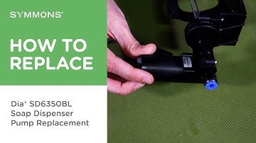 How to Replace the Soap Pump in the Dia® Touchless Sensor Soap Dispenser