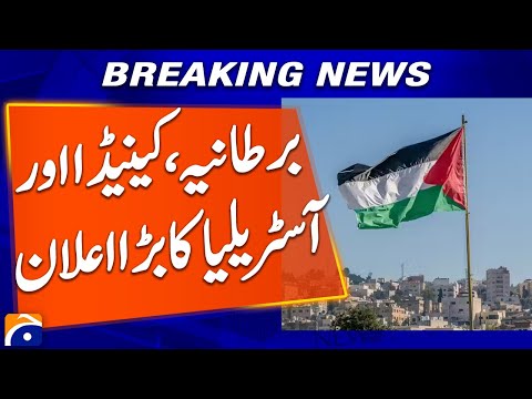 Big Announcement From The UK Canada And Australia Breaking News Geo News