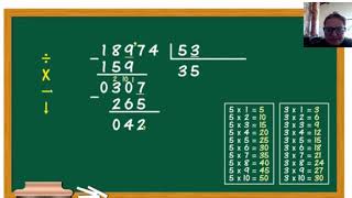 Divisão com dois números no divisor -   matemática 5º ano do ensino fundamental I