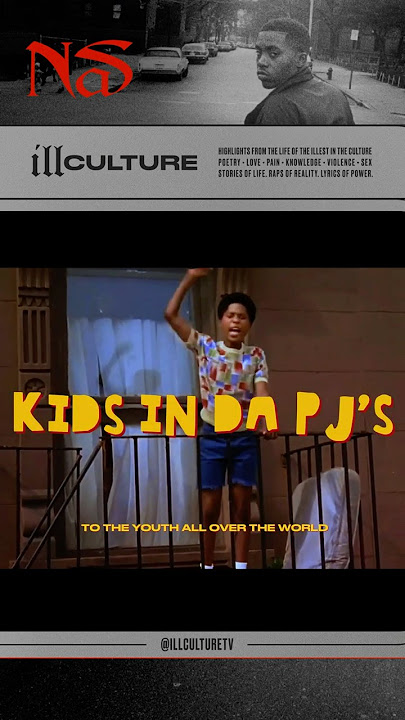 Nas - Kids In Da PJ’s  #nas #lyrics #shorts