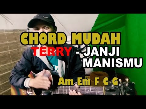 Chord Mudah (Terry - Janji Manismu) - Belajar Kunci Gitar By Rudi Gawa