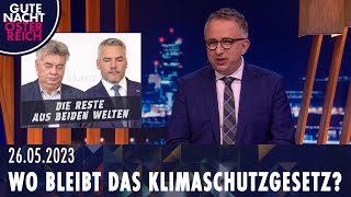 Regierungsbilanz: Wo bleibt das Klimaschutzgesetz? | Gute Nacht Österreich mit Peter Klien