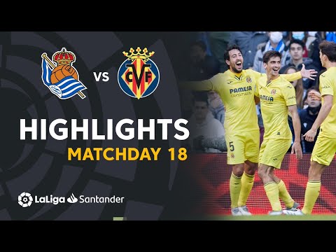 Real Sociedad Villarreal Goals And Highlights