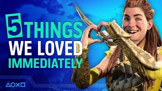 Horizon Forbidden West  5 Things We Immediately Fell In Love With