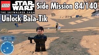 The Jakku Job - Side Mission 84140 Unlock Bala-Tik. Lego Star Wars The Skywalker Saga