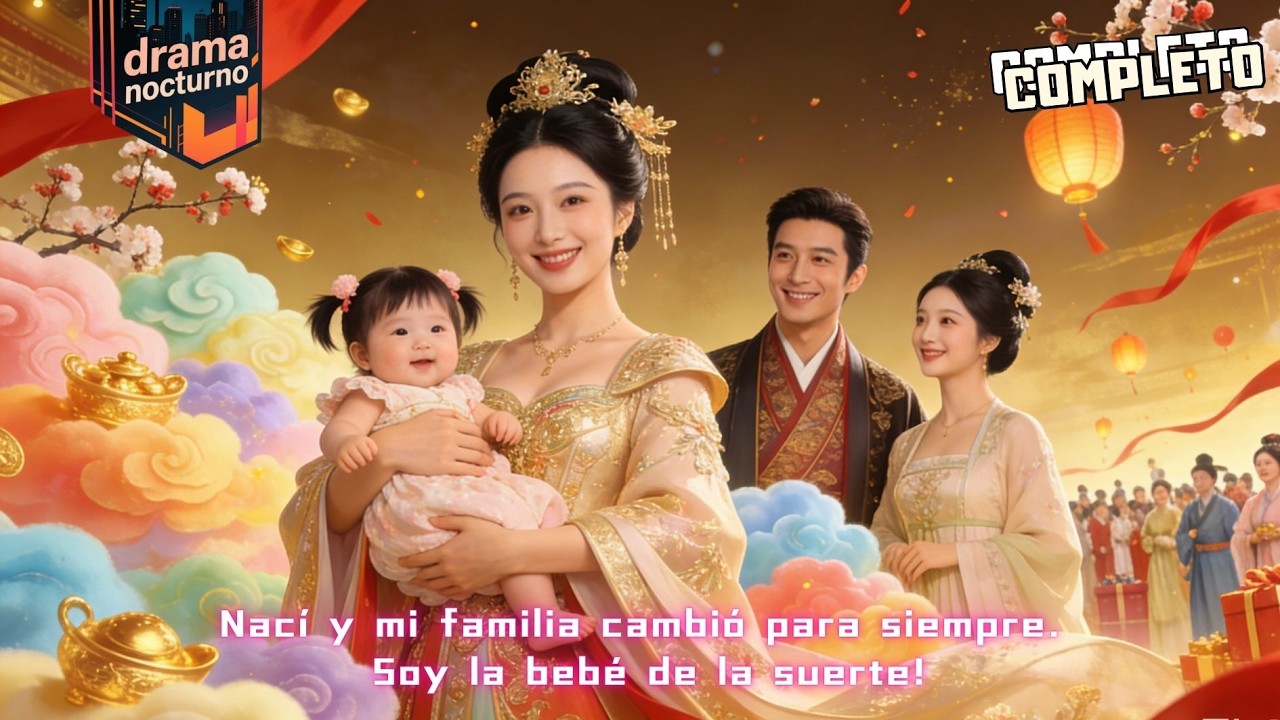 🌙Nací y mi familia cambió para siempre. Soy la bebé de la suerte!#microdrama
