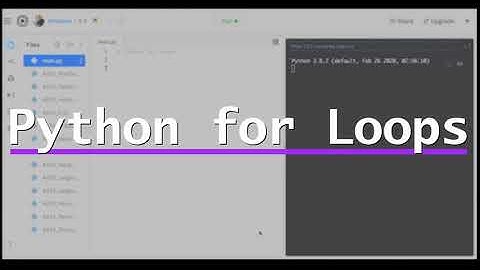 Python for Loops - AP Computer Science Principles