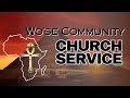 Wose community church service of the sacred african way  3324