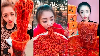 EXTREME SPICY NOODLE CHALLENGE - SPICY FOOD COMPILATION []