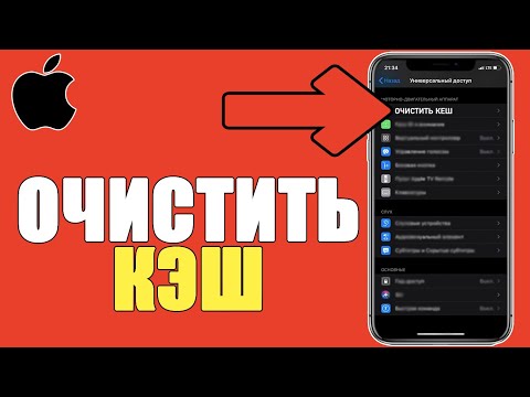 Видео: Как очистить кеш на iPhone X?