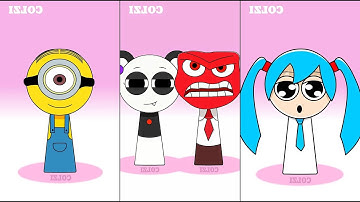 Incredibox Sprunki oc Animated Series Intro 4 #sprunki #incredibox #sprunkiincredibox