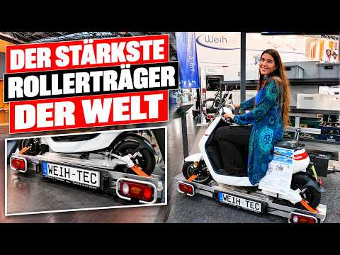 Dieser Heckträger schafft bis zu 300 Kilo! Weih-Tec-Trägersysteme Wohnmobil Neuheiten 2027