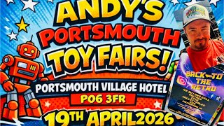 PORTSMOUTH TOY FAIR &amp; THE NEW BACK TO THE RETRO SHOP 🦹🏻‍♂️