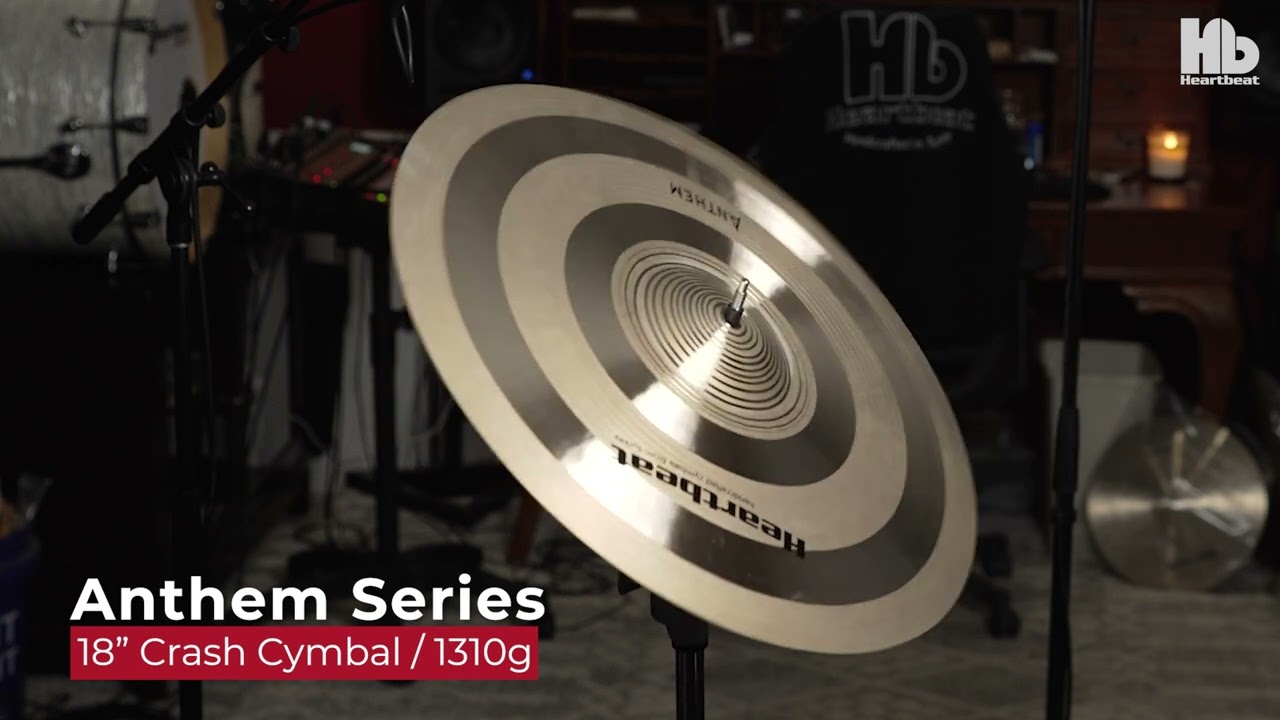 Anthem Series Cymbal Set - Heartbeat Percussion