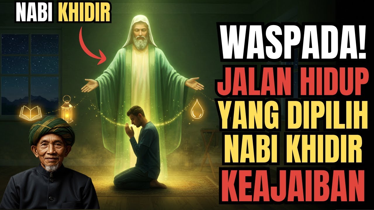 JANGAN ABAIKAN! 7 Perilaku yang Menarik Kehadiran Nabi Khidir ke Dalam Hidup Anda
