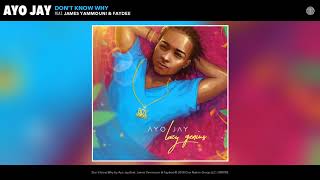 Ayo Jay - Don't Know Why Feat James Yammouni and Faydee (Audio)