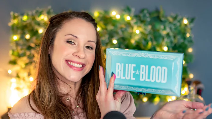 Makeup ASMR / Jeffree Star Blue Blood Eye Shadow Palette