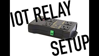 IOT Relay Setup for the Inventables XCarve and Easel