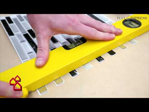 BAUHAUS TV - Produktvideo: Selbstklebende Vinyl-Mosaikmatte "Peel & Impress" für Bäder