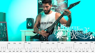 Bullet For My Valentine - &quot;Eye Of The Storm&quot; - Guitar Cover with On Screen Tabs(#21)