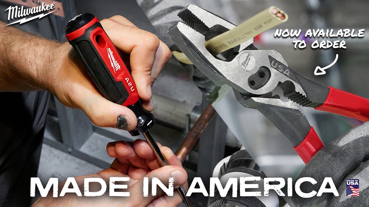Milwaukee'S Usa Made Tools Now Available! Screwdrivers, Pliers & Cutters -  Youtube