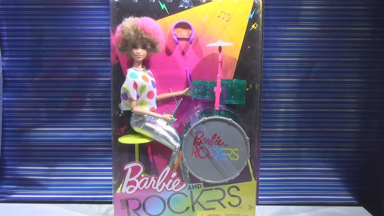 Barbie And The Rockers Drummer Doll Review