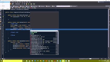 Java Programming Tutorial 35: Merge Sort Implementation