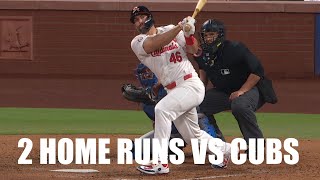 Paul Goldschmidt Hits 2 Home Runs to Score All 4 Runs vs Cubs!!