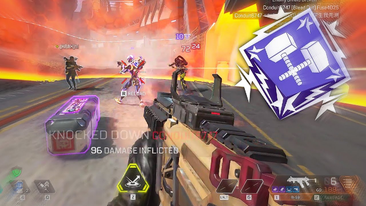 HOW I DROPPED 4k DAMAGE IN RANKED | BATTLEKING | APEX LEGENDS | - YouTube