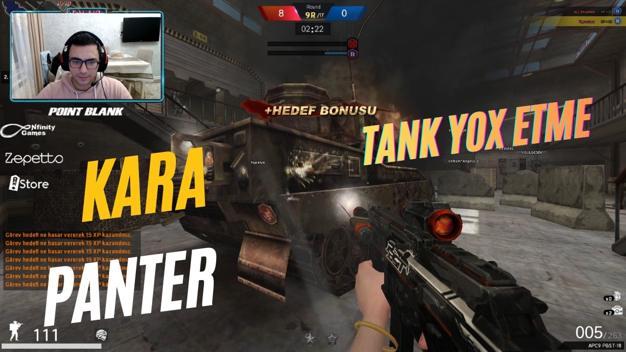 KARA PANTERDƏ TANKI YOX ETDİK! 😱 | Point Blank ƏN GƏRGİN OYUN 💣🔥
