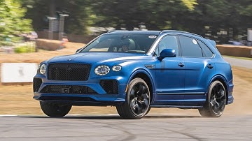 New Bentley Bentayga Speed (650HP) Sets a Goodwood Hillclimb Record