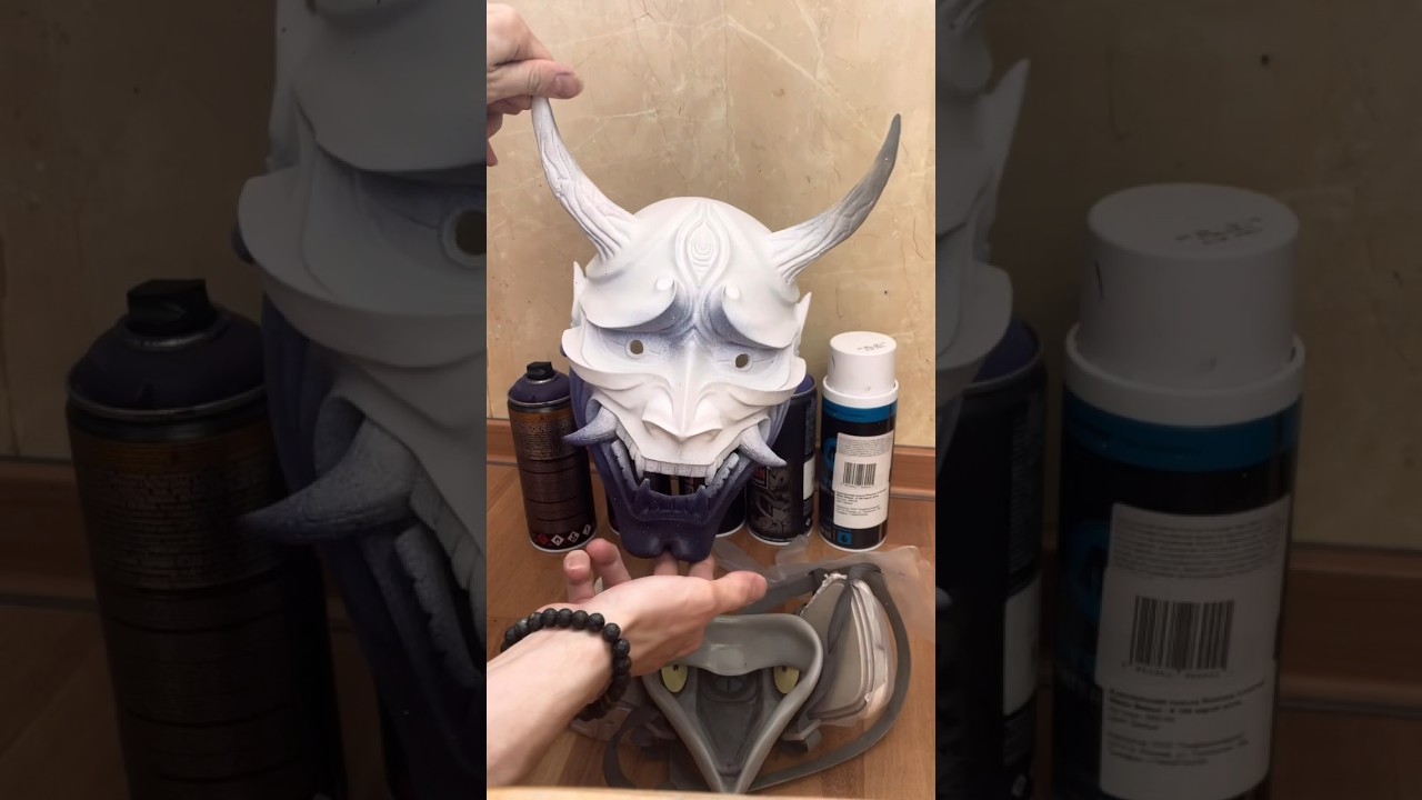 Hannya White and Purple (1/2) 