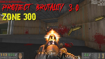 Project Brutality 3.0 - Zone 300 | MAP01: The Spaceport | 4K/60