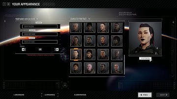 Game Footage: BATTLETECH Character Creation