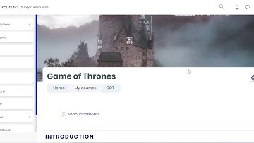 Navigation Overview - Pluto LMS