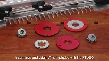Leigh RTJ400  Router Table Requirements