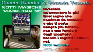 Gianna Nannini e Edoardo Bennato - Notti magiche (Mundial Italia 90) chords