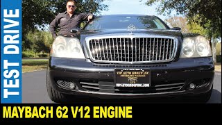 2005 Maybach 62 a drone follows the limousine powerful V12 engine | Jarek in Clearwater Florida USA