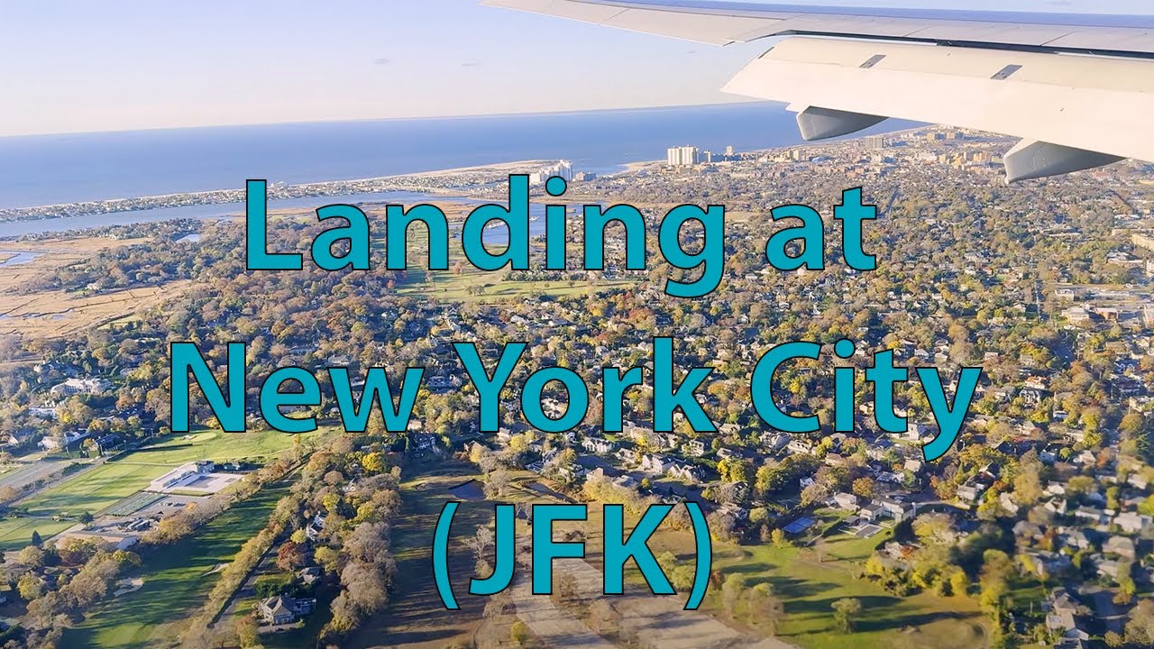 Landing at New York City John F. Kennedy (JFK) Airport on Delta Airlines arriving from Buenos Aires