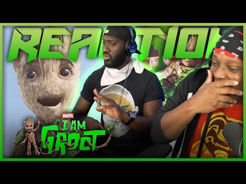 I Am Groot | Official Trailer Reaction