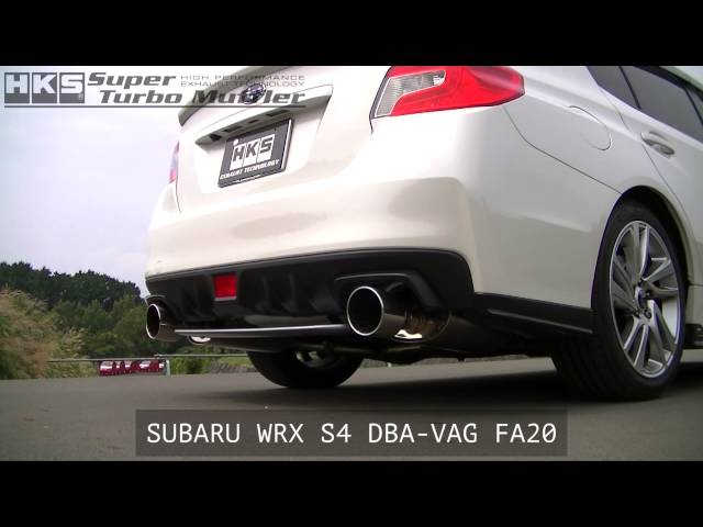 SUBARU WRX S4 DBA-VAG FA20 HKS Super Turbo Muffler 