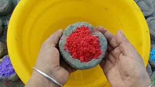 Happy Holi Special🪅Soft Pure Sand Filled With Colors Wholecrush/Crumbling in Water #celebration 🥳 screenshot 5