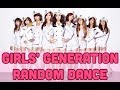 GIRLS' GENERATION RANDOM DANCE CHALLENGE | No Countdown