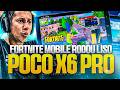 FORTNITE MOBILE A 120FPS NO POCO X6 PRO É INCRIVEL! 🔥🔥🔥