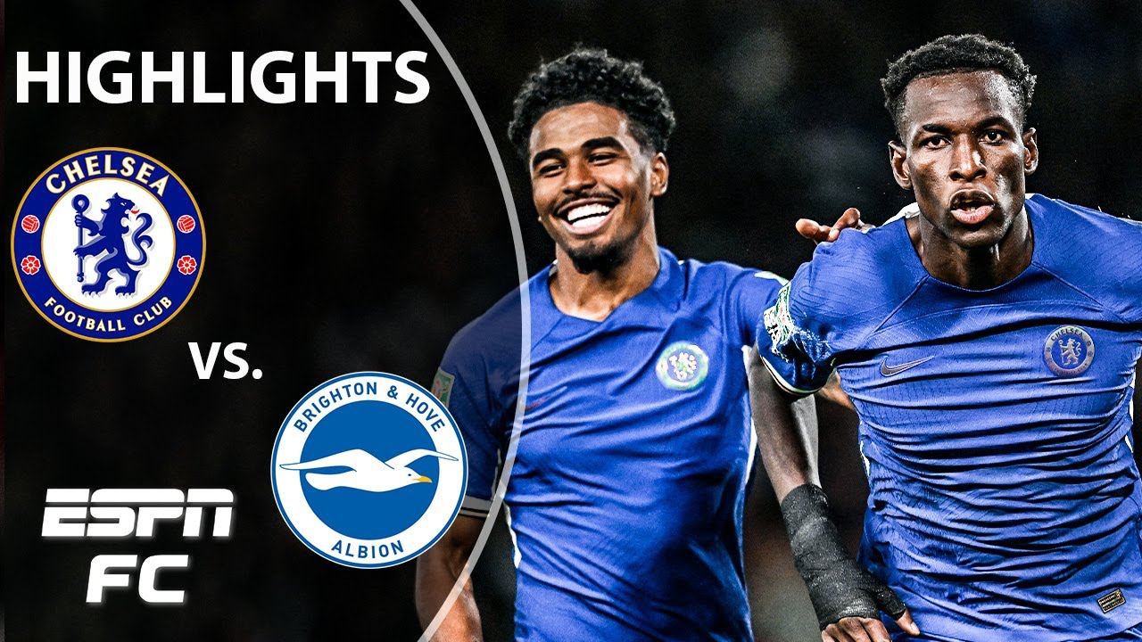 Chelsea vs. Brighton & Hove Albion, League Cup: Live blog; highlights - We  Ain't Got No History