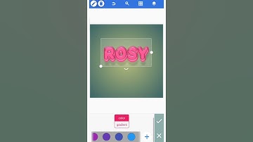 #shorts #ROSY logo design #pixellab editing #logo kaise banaye #how to make logo  #mukeshld