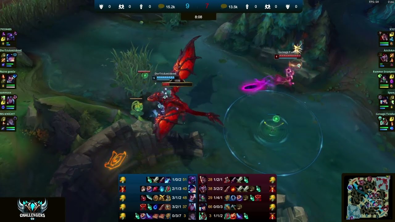 🔹[MS] Kuroneel🔹Blank l -VS- 🔸AitchAre🔸Spark - LoL Ranked Replay