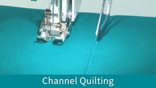 Channel Quilting with the Baby Lock Jubilant